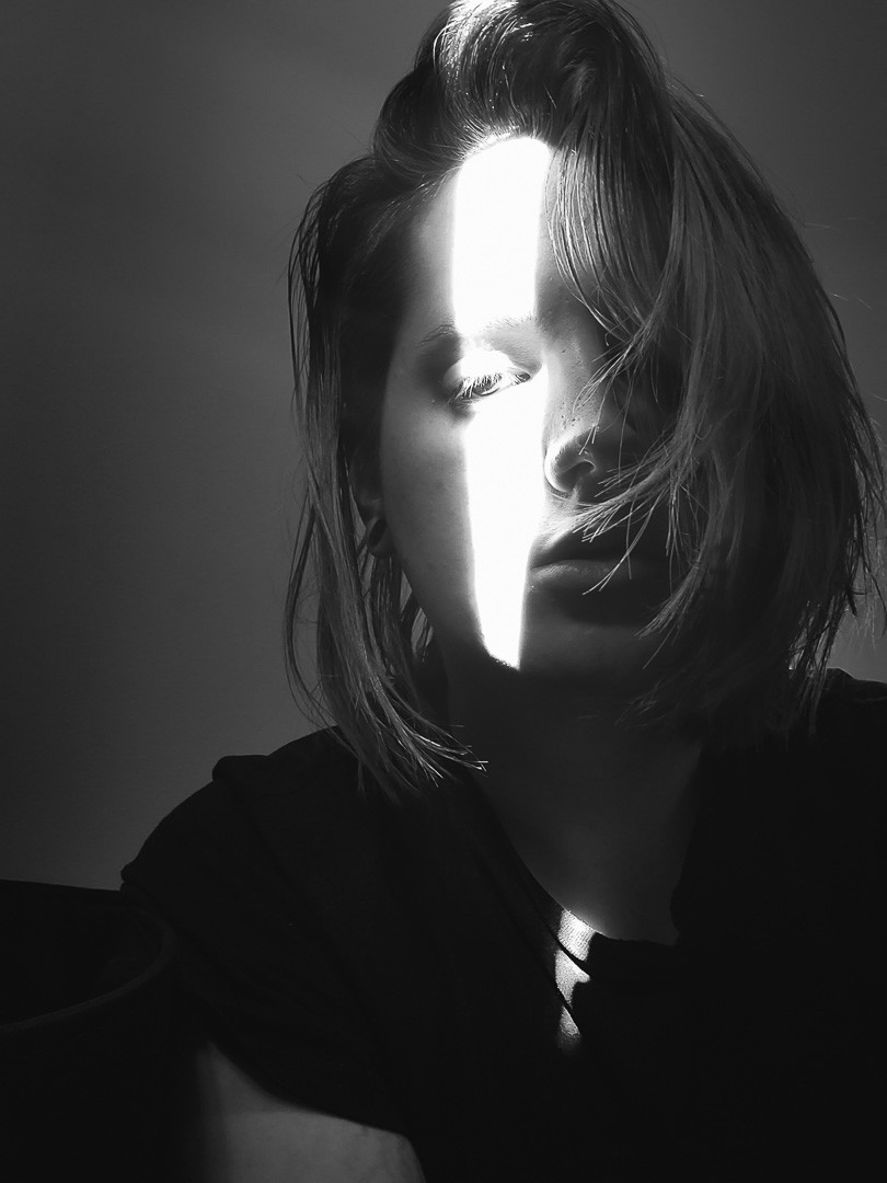 Sinner Vision, posing for a photo taken by Sinner Vision