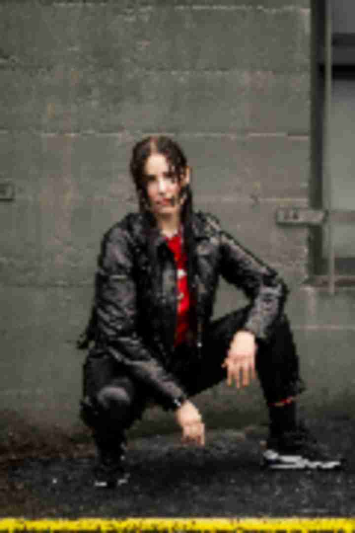 Reliquary V, posing for a photo taken by Sinner Vision